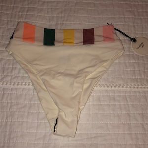 Women’s Cream Bathing Suit Bottoms